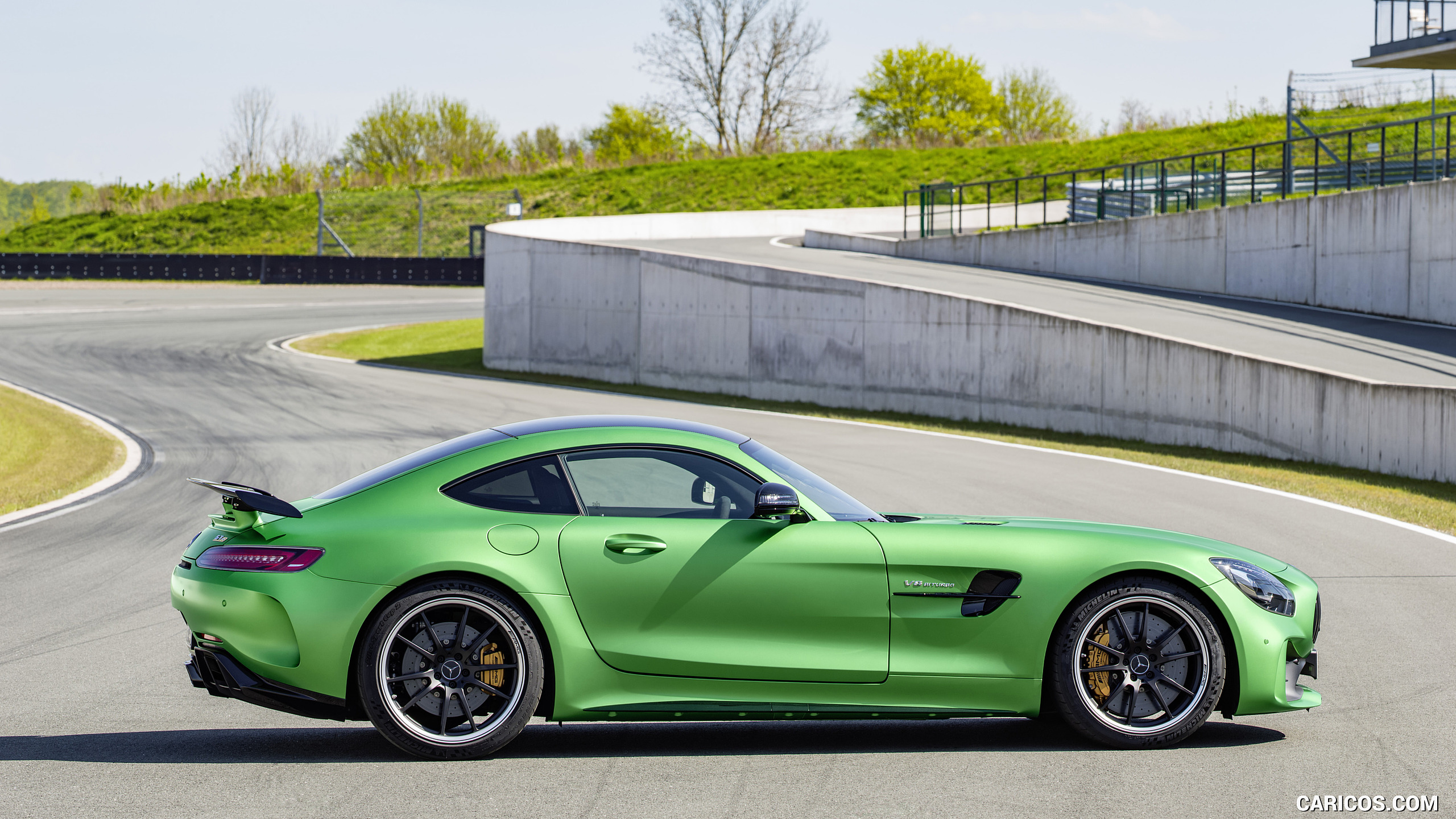 2017 Mercedes-AMG GT R at the Nurburgring (Color: Green Hell Magno) - Side, #40 of 182