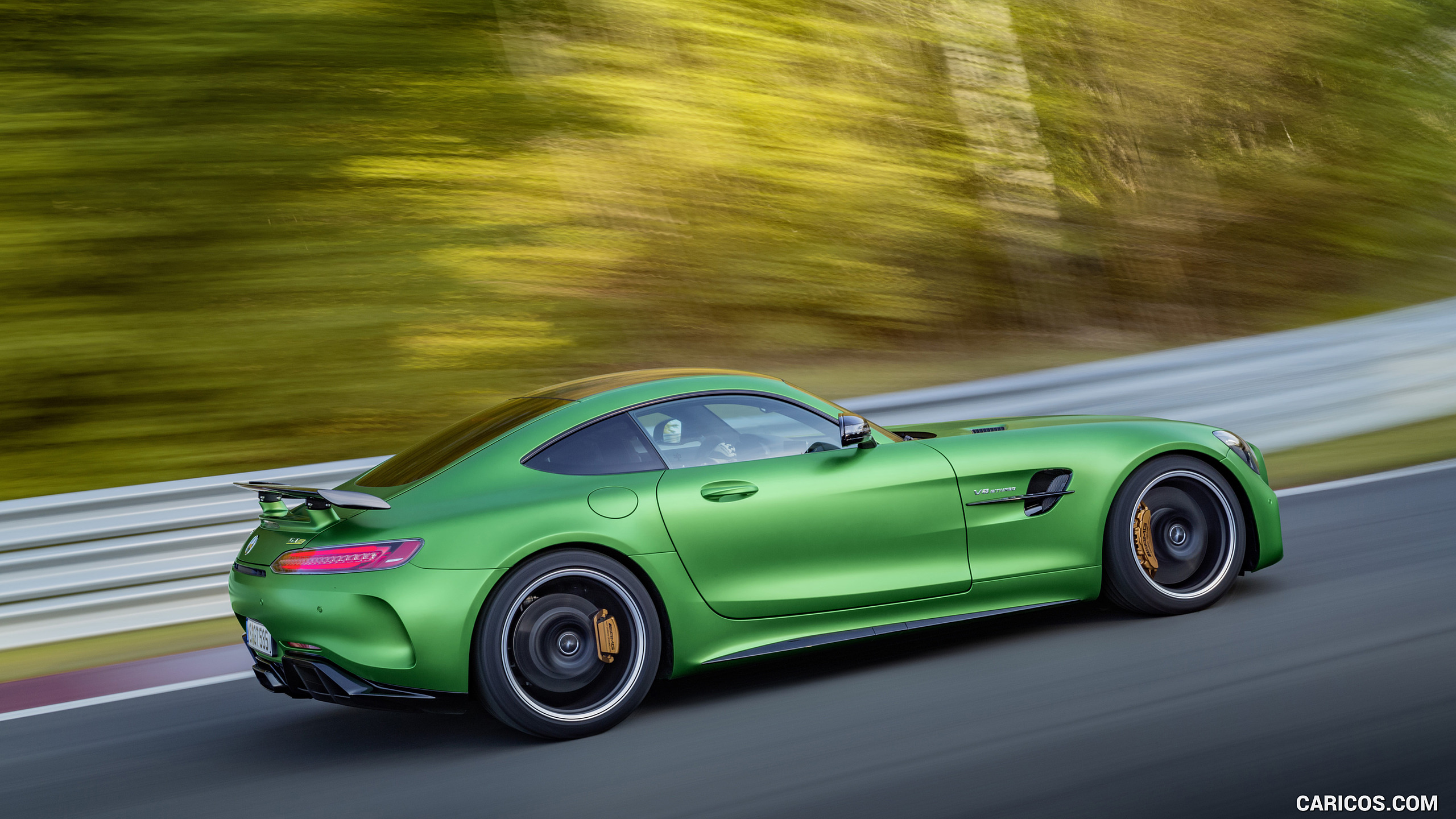 2017 Mercedes-AMG GT R at the Nurburgring (Color: Green Hell Magno) - Side, #52 of 182