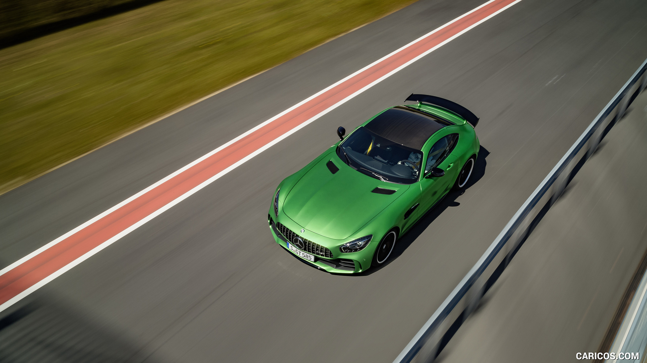 2017 Mercedes-AMG GT R at the Nurburgring (Color: Green Hell Magno) - Top, #44 of 182