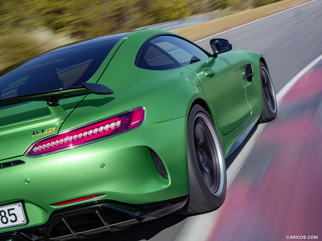 2017 Mercedes-AMG GT R at the Nurburgring (Color: Green Hell Magno) - Detail