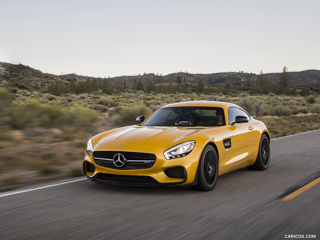 2017 Mercedes-AMG GT S (US-Spec) - Front Three-Quarter