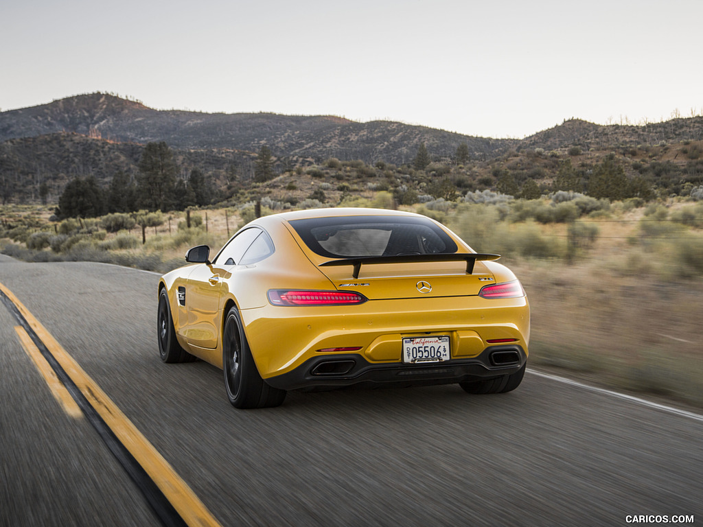 2017 Mercedes-AMG GT S (US-Spec) - Rear