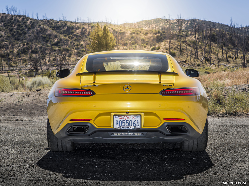 2017 Mercedes-AMG GT S (US-Spec) - Rear