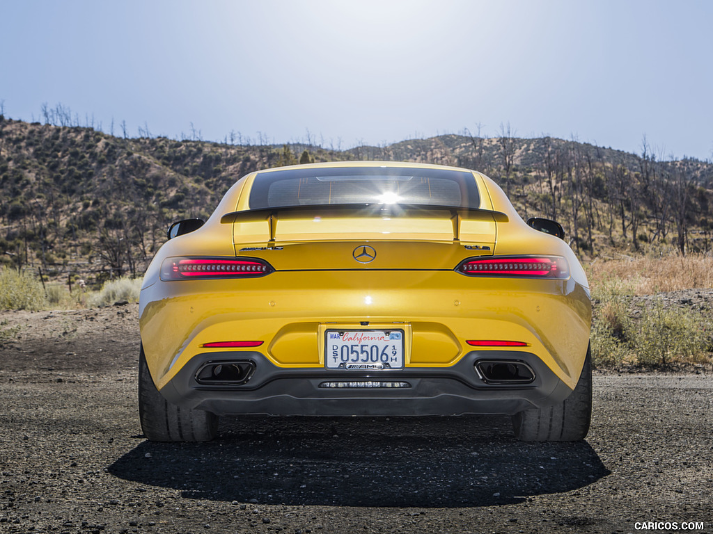 2017 Mercedes-AMG GT S (US-Spec) - Rear