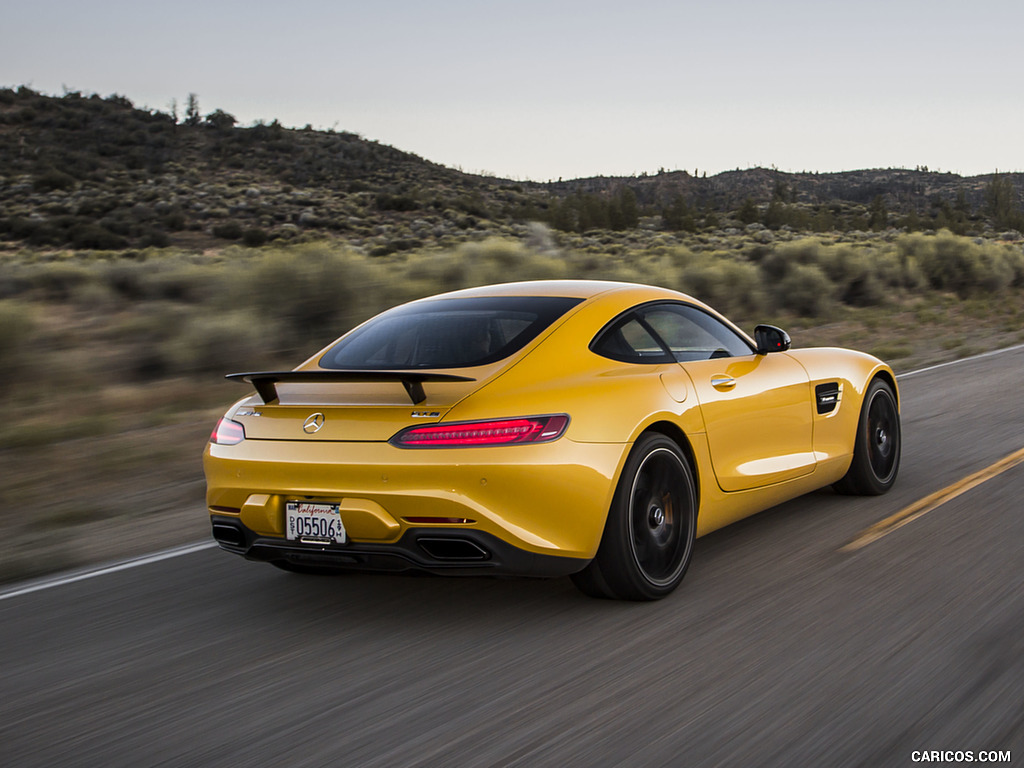 2017 Mercedes-AMG GT S (US-Spec) - Rear Three-Quarter