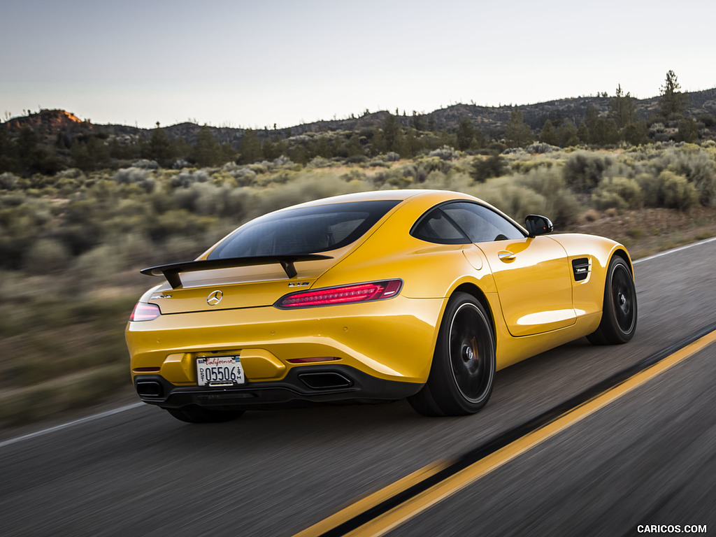 2017 Mercedes-AMG GT S (US-Spec) - Rear Three-Quarter