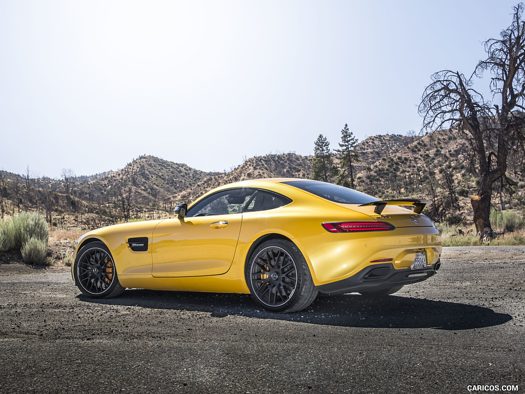 2017 Mercedes-AMG GT S (US-Spec) - Rear Three-Quarter