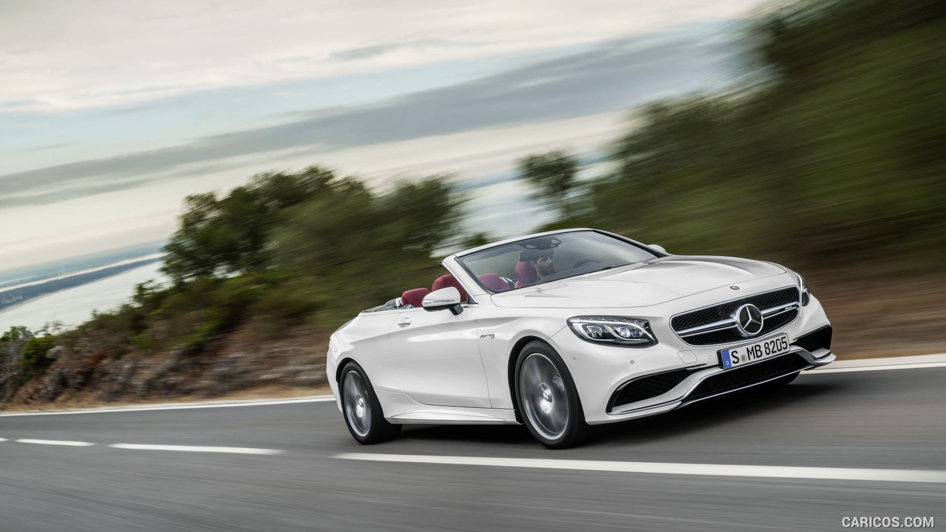 2017 Mercedes-AMG S63 4MATIC Cabriolet (Designo Diamond White Bright ...