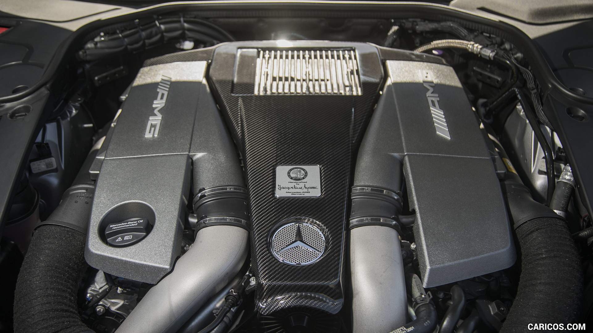 2017 Mercedes-AMG S63 Cabriolet (US-Spec) - Engine, #63 of 65