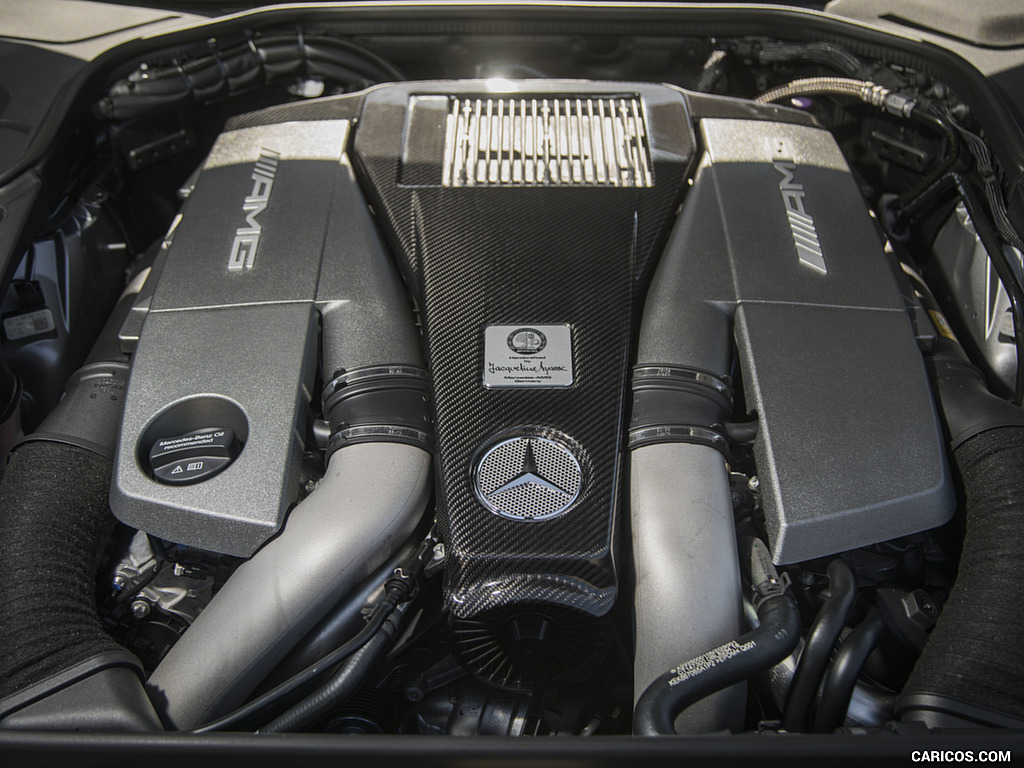 2017 Mercedes-AMG S63 Cabriolet (US-Spec) - Engine