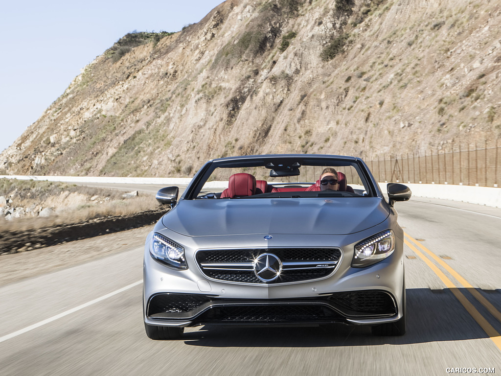 2017 Mercedes-AMG S63 Cabriolet (US-Spec) - Front