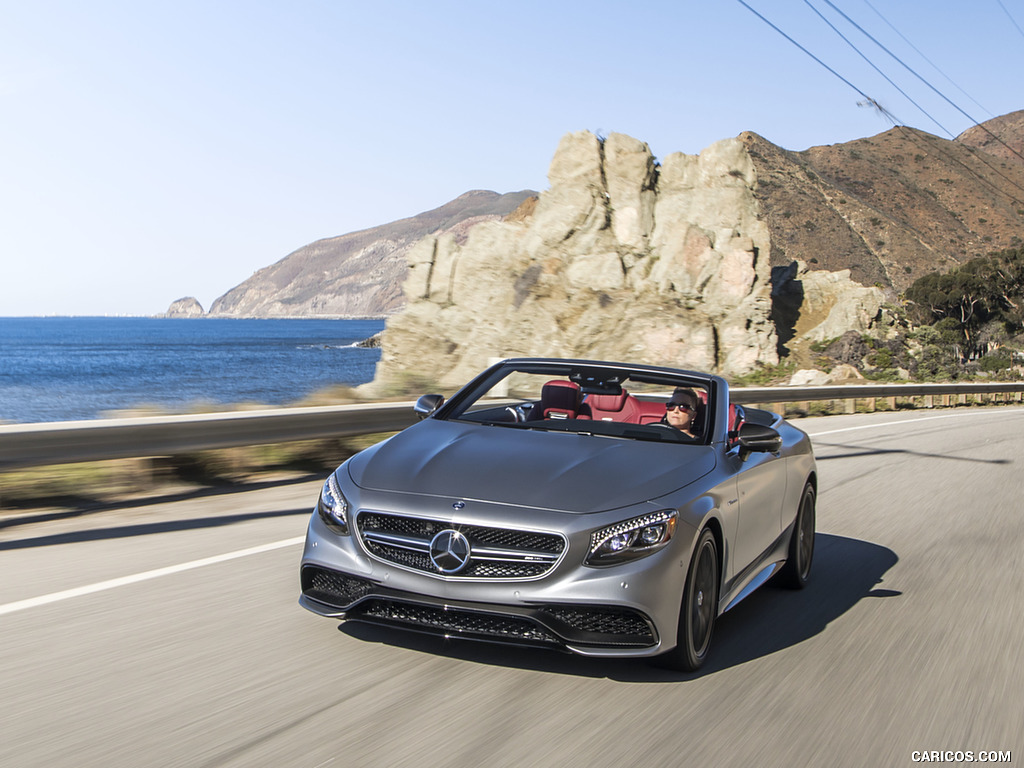 2017 Mercedes-AMG S63 Cabriolet (US-Spec) - Front