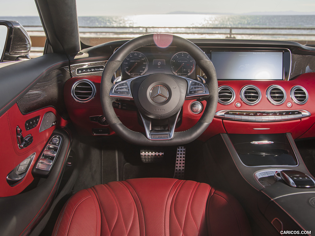 2017 Mercedes-AMG S63 Cabriolet (US-Spec) - Interior, Cockpit