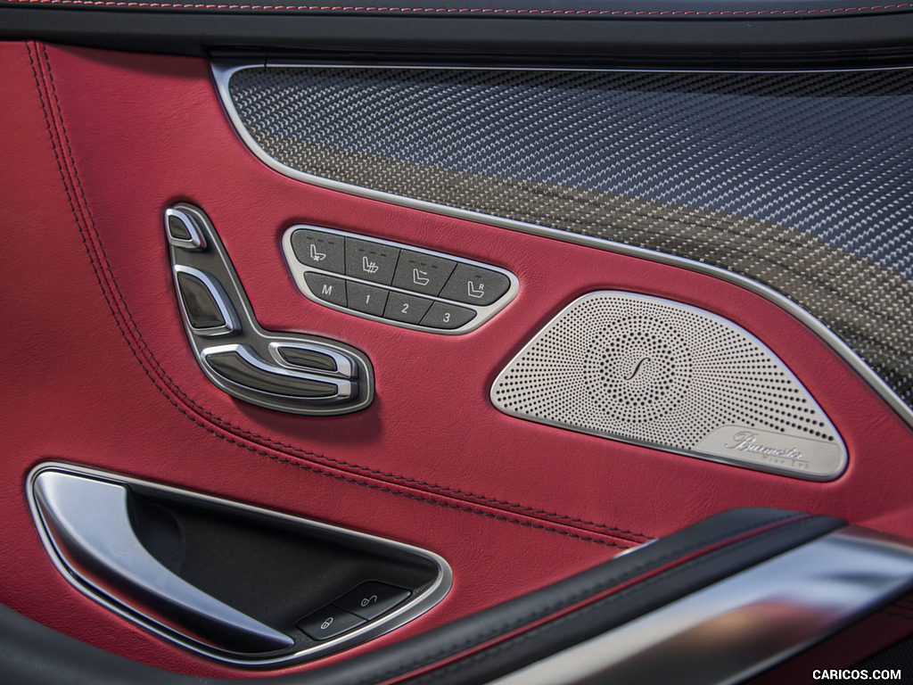 2017 Mercedes-AMG S63 Cabriolet (US-Spec) - Interior, Detail