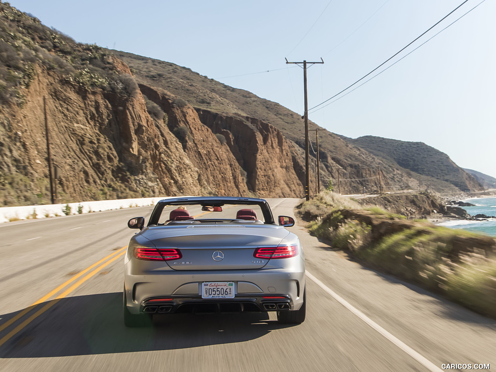 2017 Mercedes-AMG S63 Cabriolet (US-Spec) - Rear