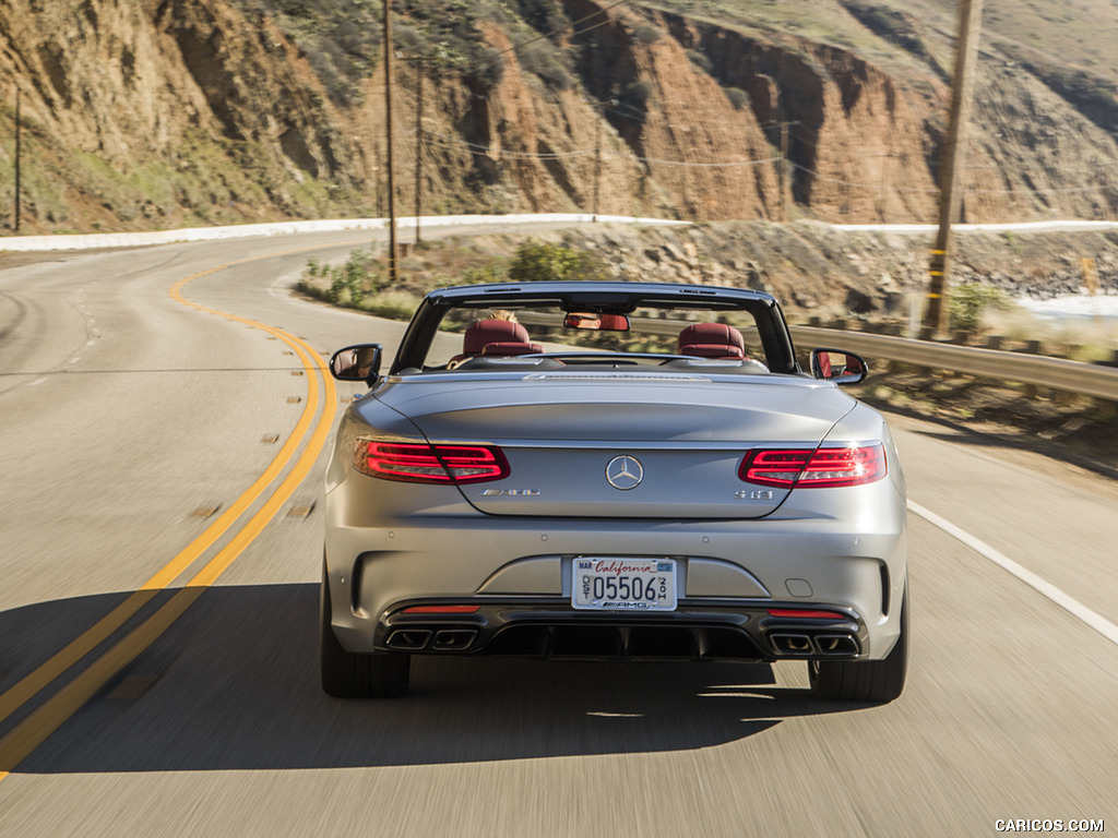 2017 Mercedes-AMG S63 Cabriolet (US-Spec) - Rear