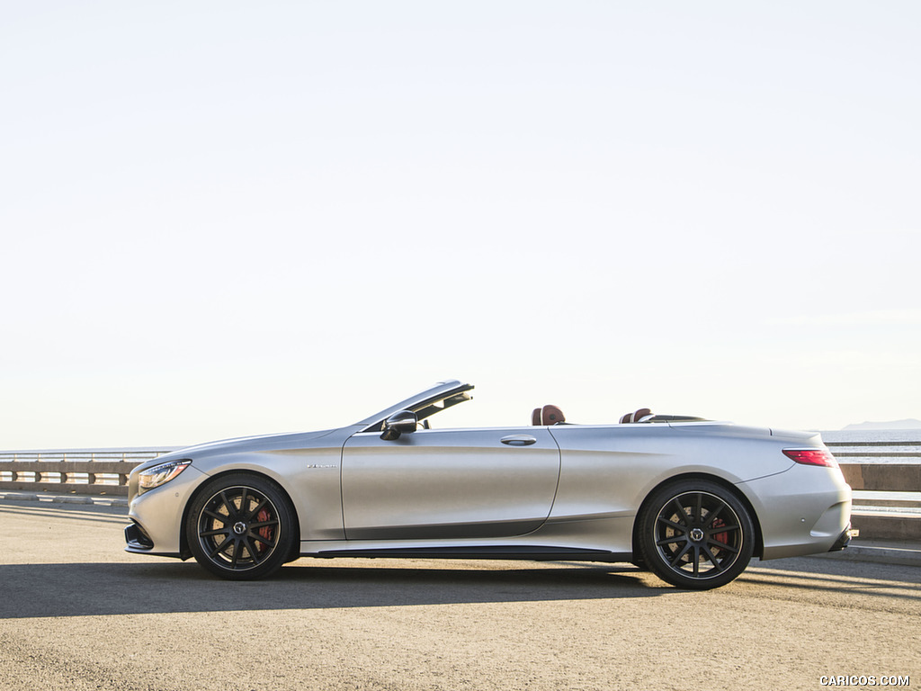 2017 Mercedes-AMG S63 Cabriolet (US-Spec) - Side