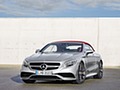 2017 Mercedes-AMG S63 Cabriolet Edition 130 (Color: Alubeam Silver; Fabric Soft Top: Red) - Front