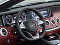 2017 Mercedes-AMG S63 Cabriolet Edition 130 (Color: Alubeam Silver; Fabric Soft Top: Red) - Interior, Detail