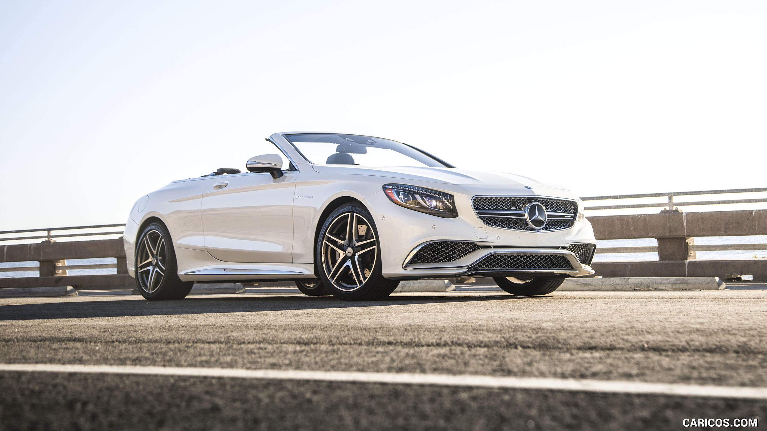 2017 Mercedes-AMG S65 Cabrio (US-Spec) - Front Three-Quarter, #34 of 66