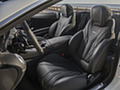 2017 Mercedes-AMG S65 Cabrio (US-Spec) - Interior, Front Seats