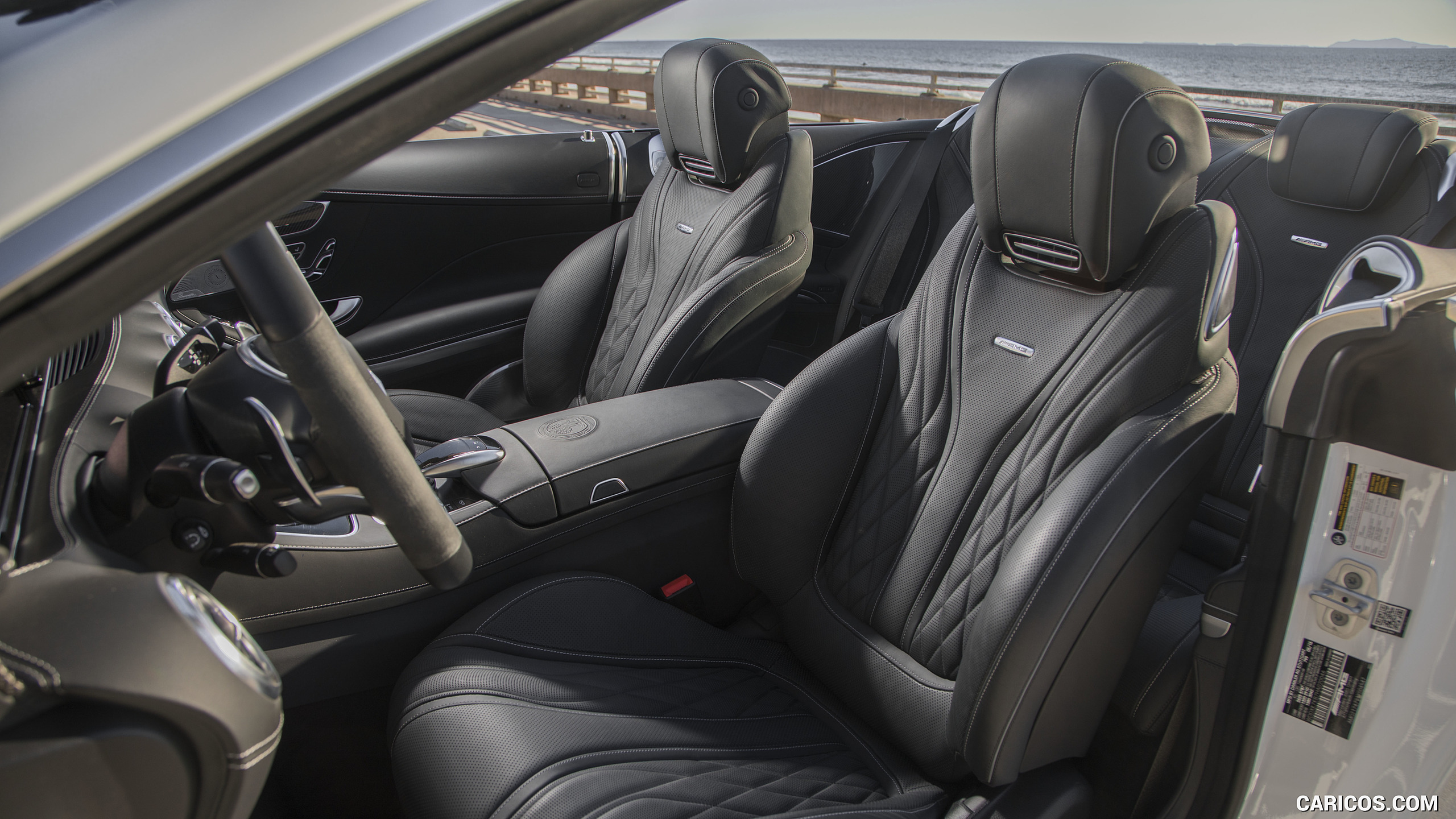 2017 Mercedes-AMG S65 Cabrio (US-Spec) - Interior, Front Seats, #62 of 66