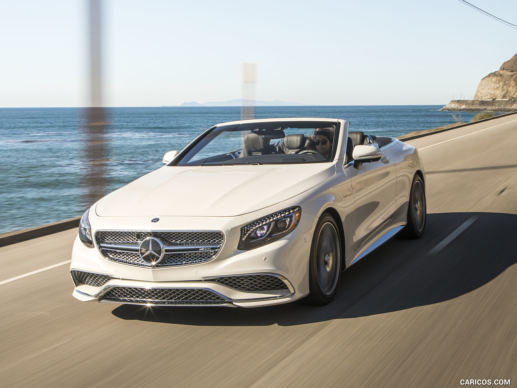 2017 Mercedes-AMG S65 Cabrio (US-Spec) - Front