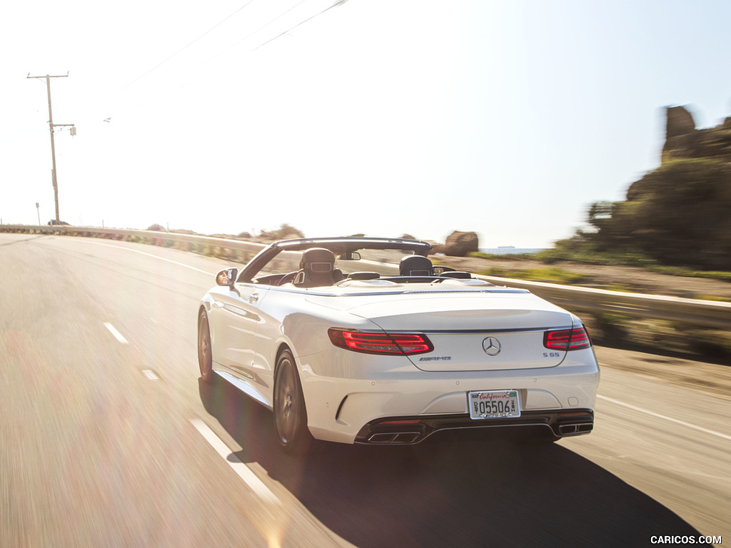 2017 Mercedes-AMG S65 Cabrio (US-Spec) - Rear