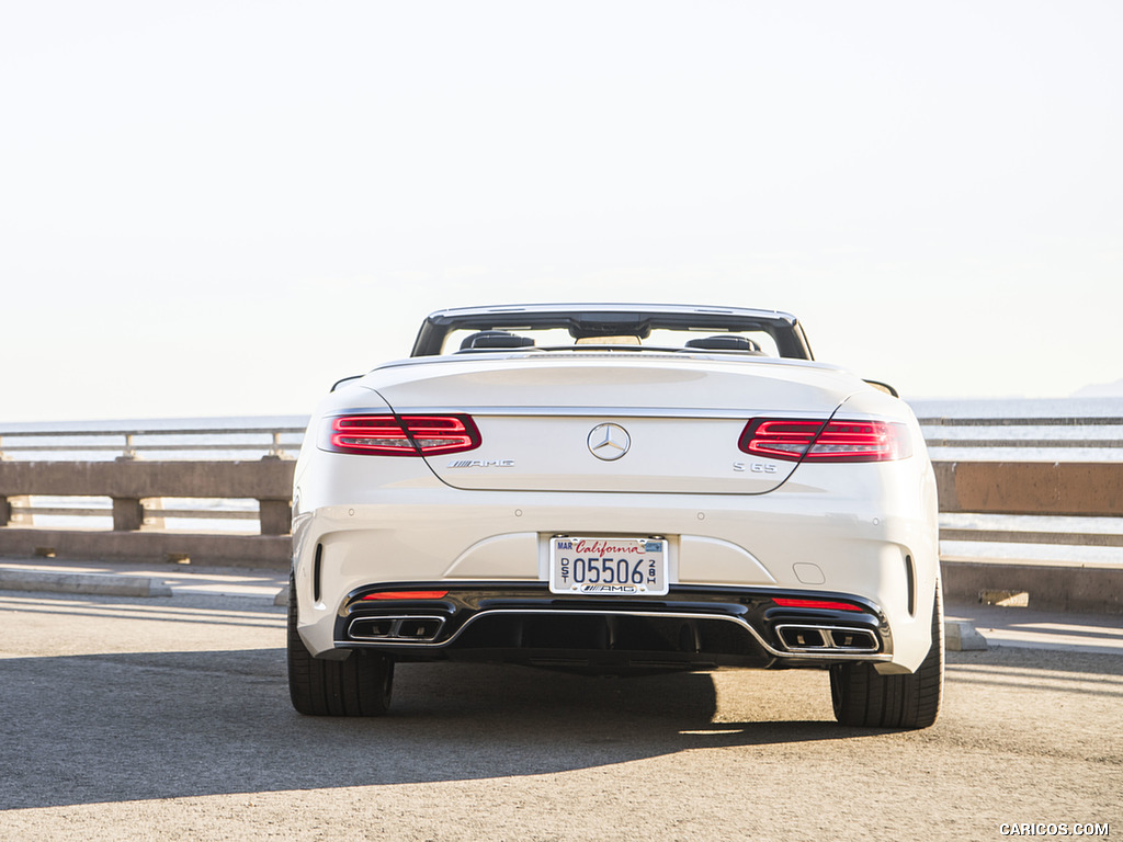 2017 Mercedes-AMG S65 Cabrio (US-Spec) - Rear