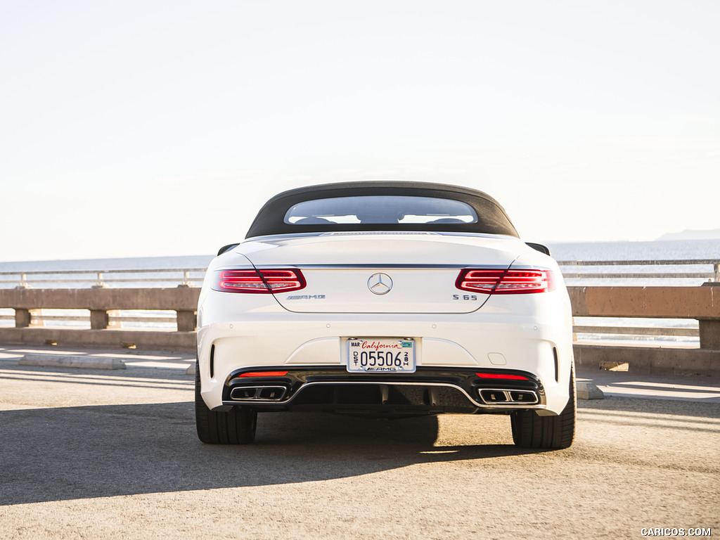 2017 Mercedes-AMG S65 Cabrio (US-Spec) - Rear