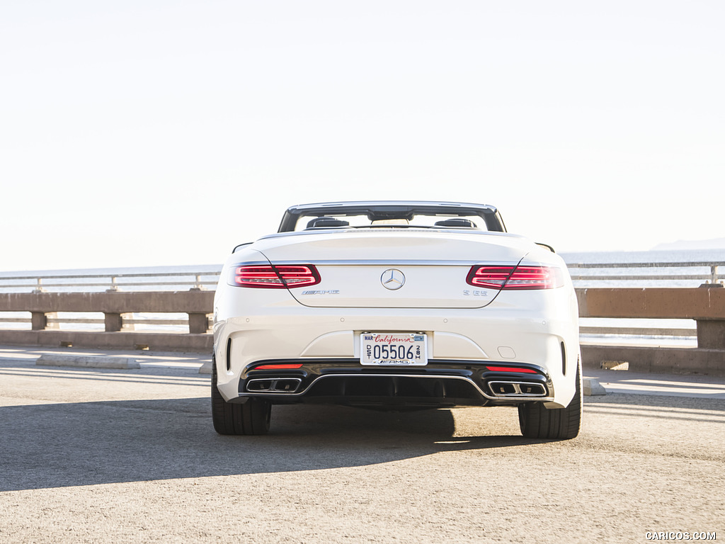 2017 Mercedes-AMG S65 Cabrio (US-Spec) - Rear