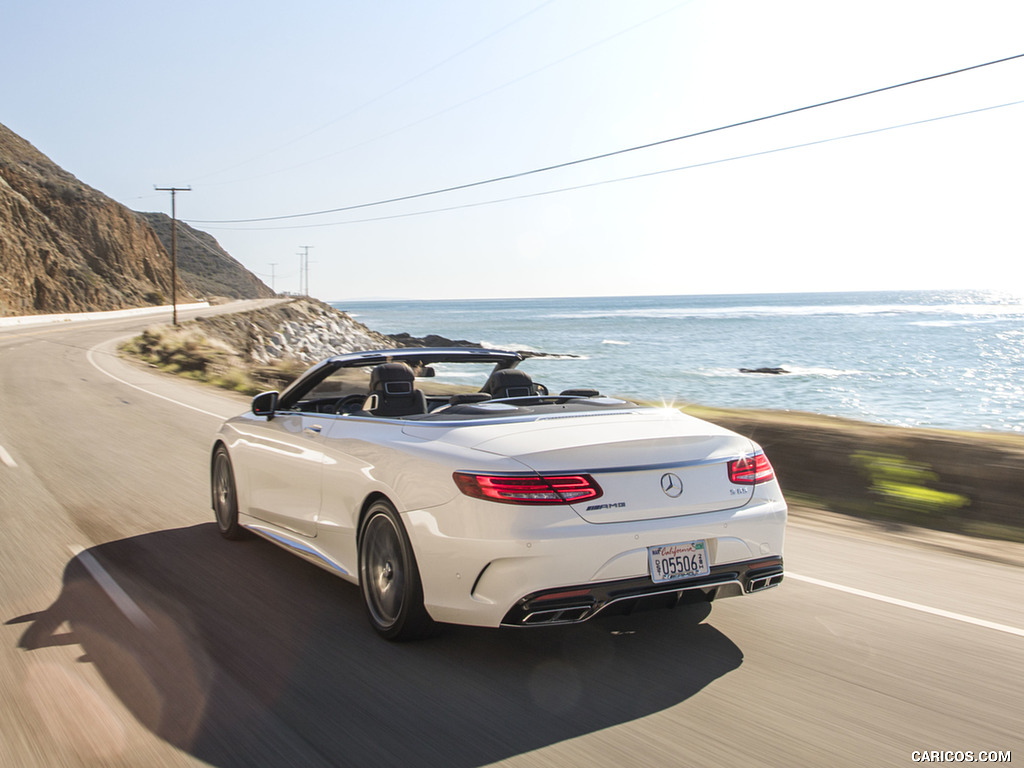 2017 Mercedes-AMG S65 Cabrio (US-Spec) - Rear Three-Quarter