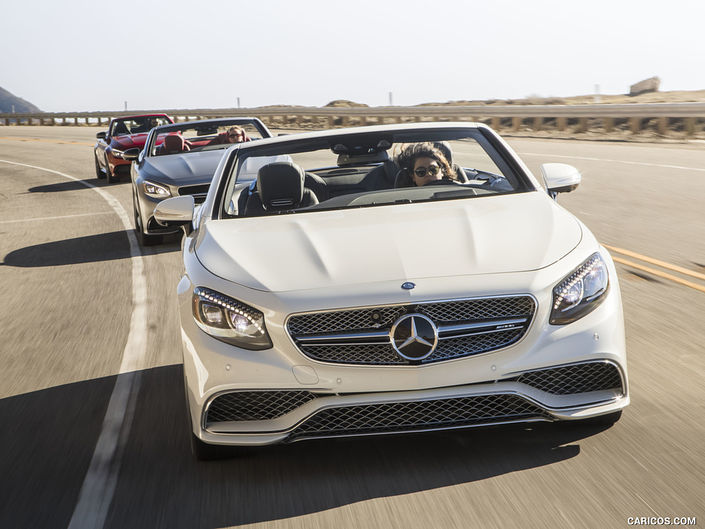 2017 Mercedes-AMG S65 Cabrio (US-Spec) and Family - Front