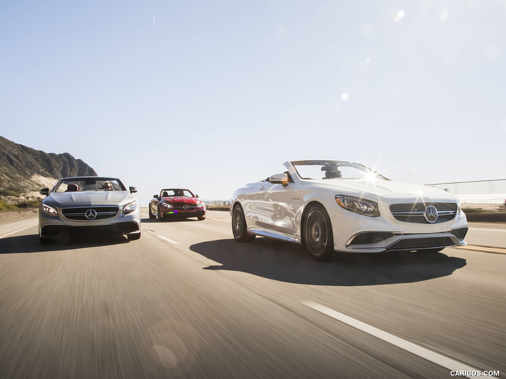 2017 Mercedes-AMG S65 Cabrio (US-Spec) and Family - Front