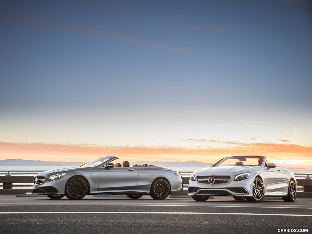 2017 Mercedes-AMG S65 Cabrio (US-Spec) and S63 Cabrio