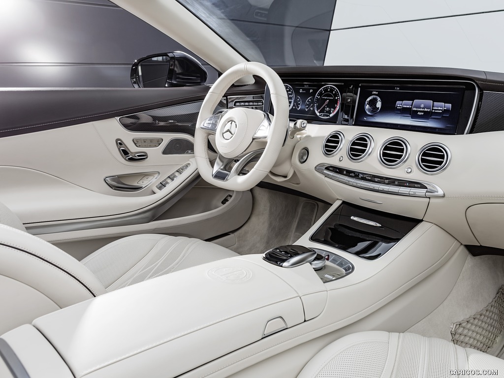 2017 Mercedes-AMG S65 Cabrio - Leather Porcelaine Interior, Cockpit