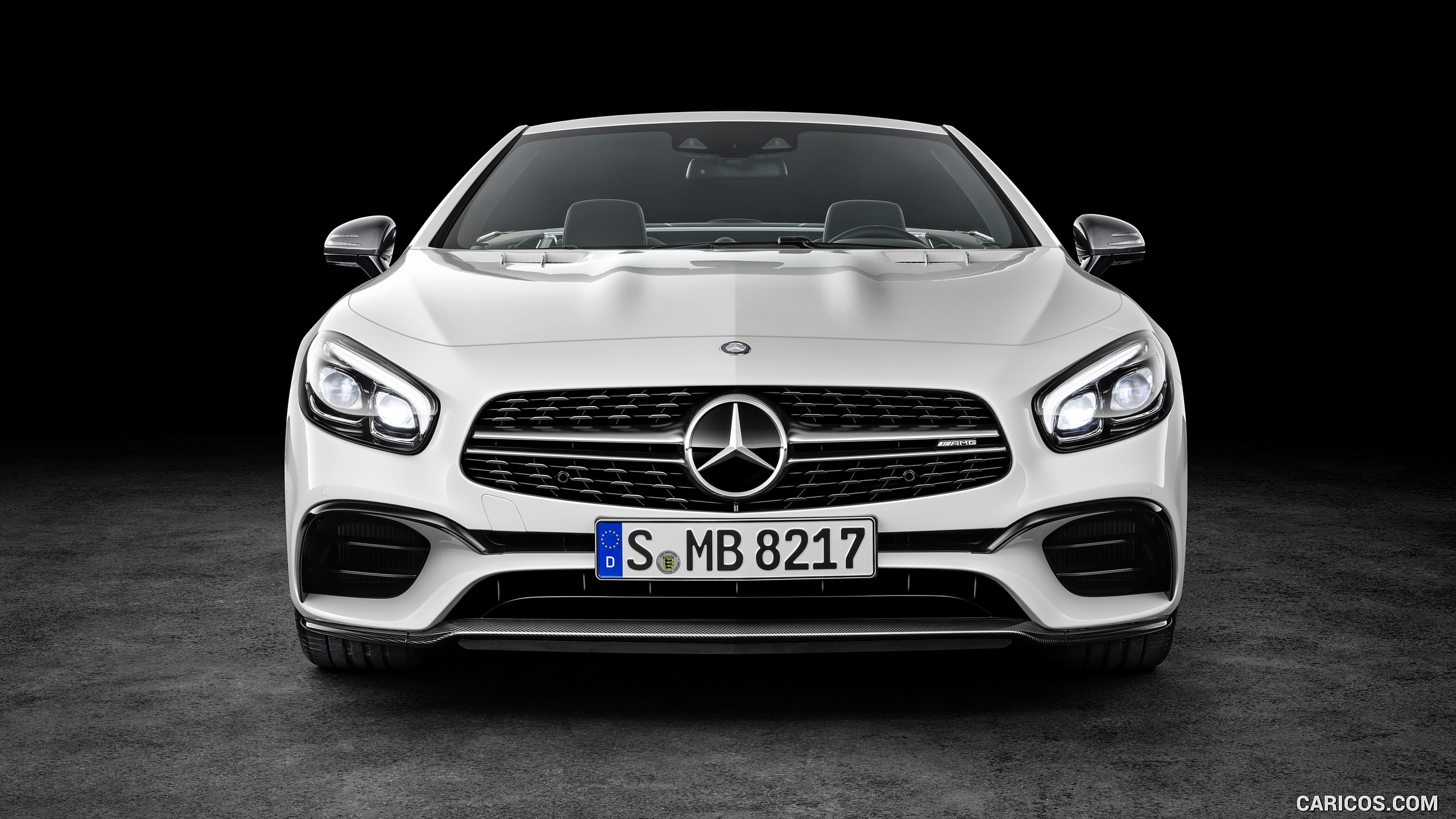 2017 Mercedes-AMG SL 63 (Color: Diamond White) - Front, #36 of 39