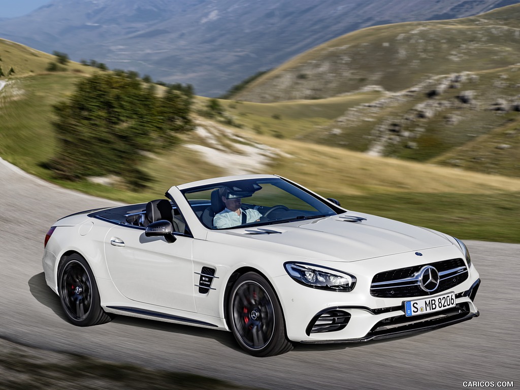 2017 Mercedes-AMG SL 63 (Color: Diamond White) - Front