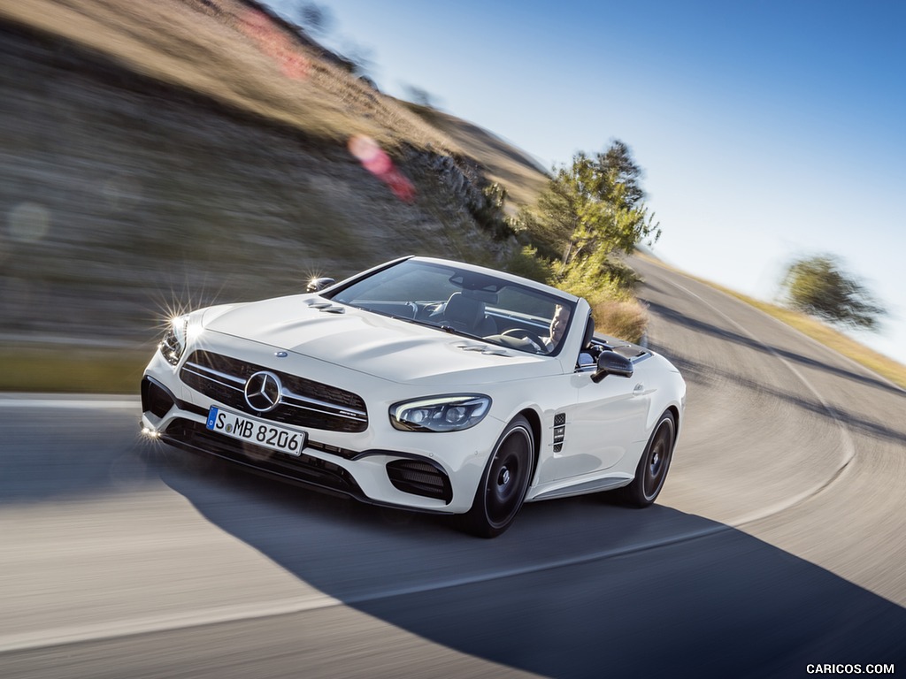 2017 Mercedes-AMG SL 63 (Color: Diamond White) - Front