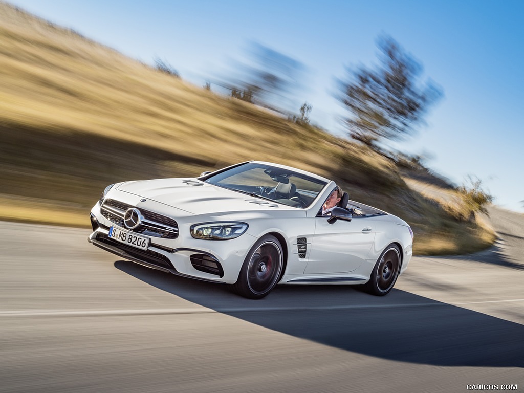 2017 Mercedes-AMG SL 63 (Color: Diamond White) - Front