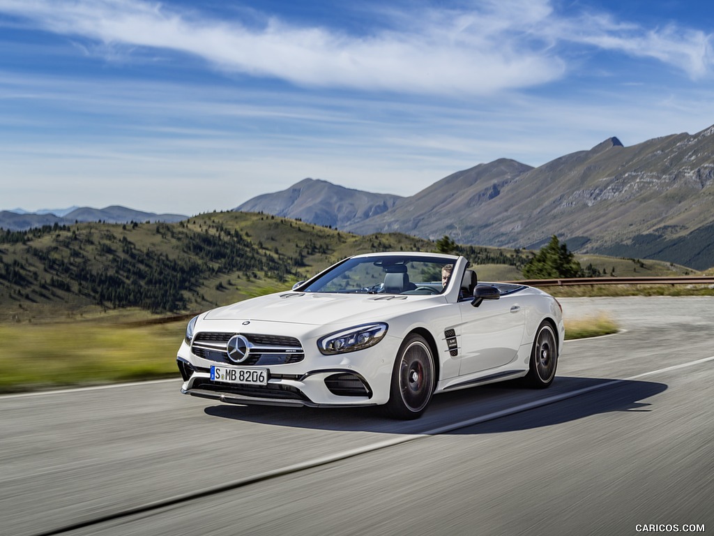 2017 Mercedes-AMG SL 63 (Color: Diamond White) - Front