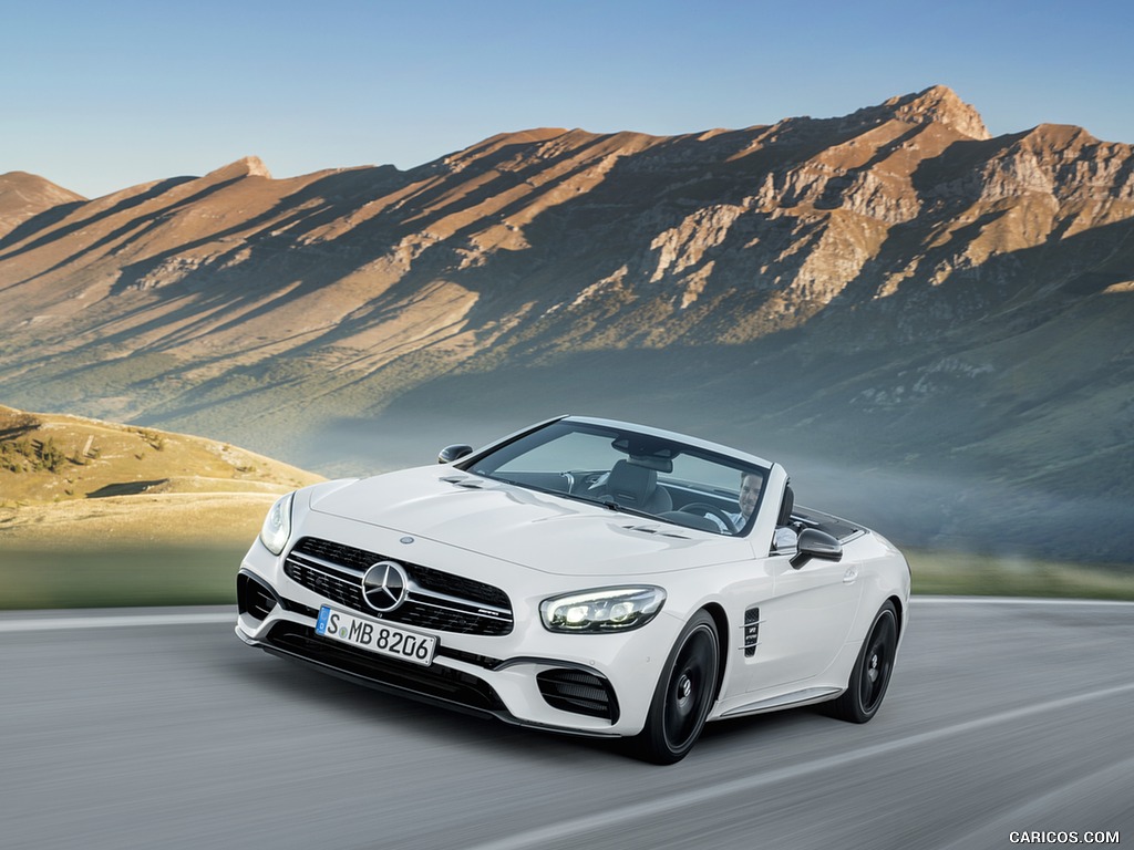 2017 Mercedes-AMG SL 63 (Color: Diamond White) - Front