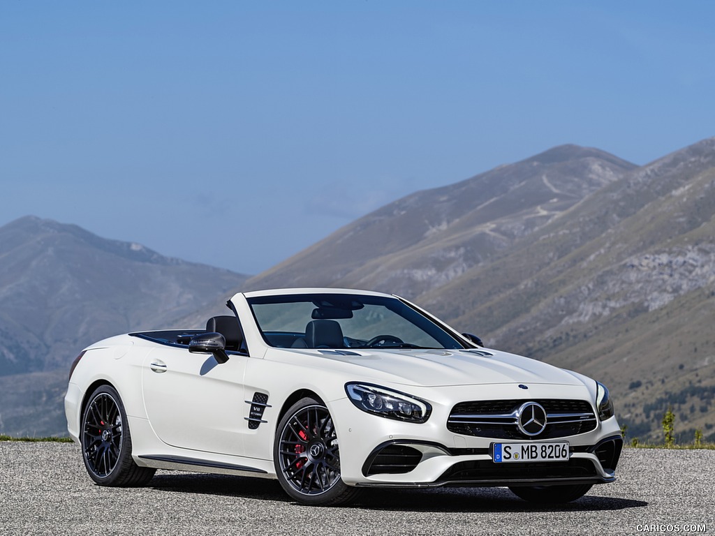 2017 Mercedes-AMG SL 63 (Color: Diamond White) - Front