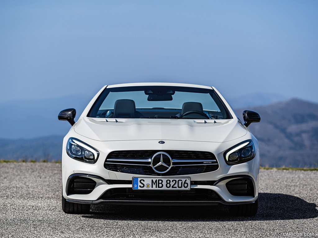 2017 Mercedes-AMG SL 63 (Color: Diamond White) - Front