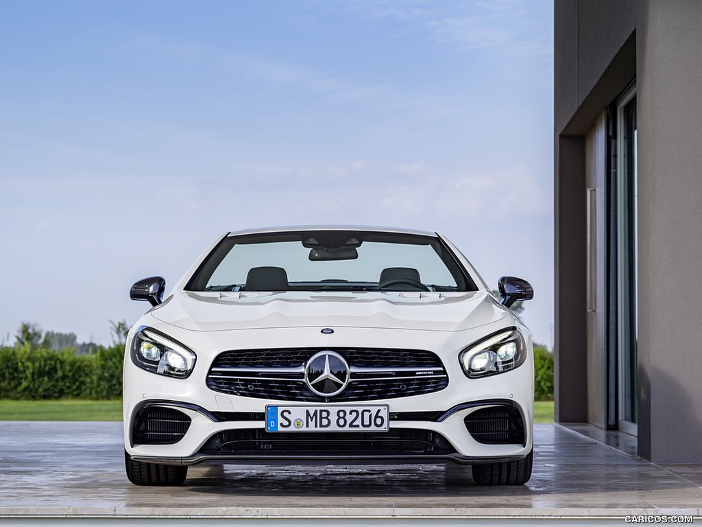 2017 Mercedes-AMG SL 63 (Color: Diamond White) - Front