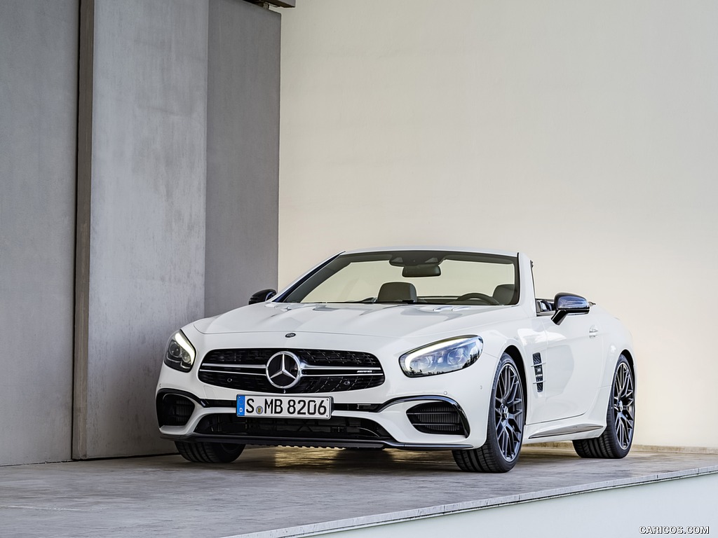 2017 Mercedes-AMG SL 63 (Color: Diamond White) - Front