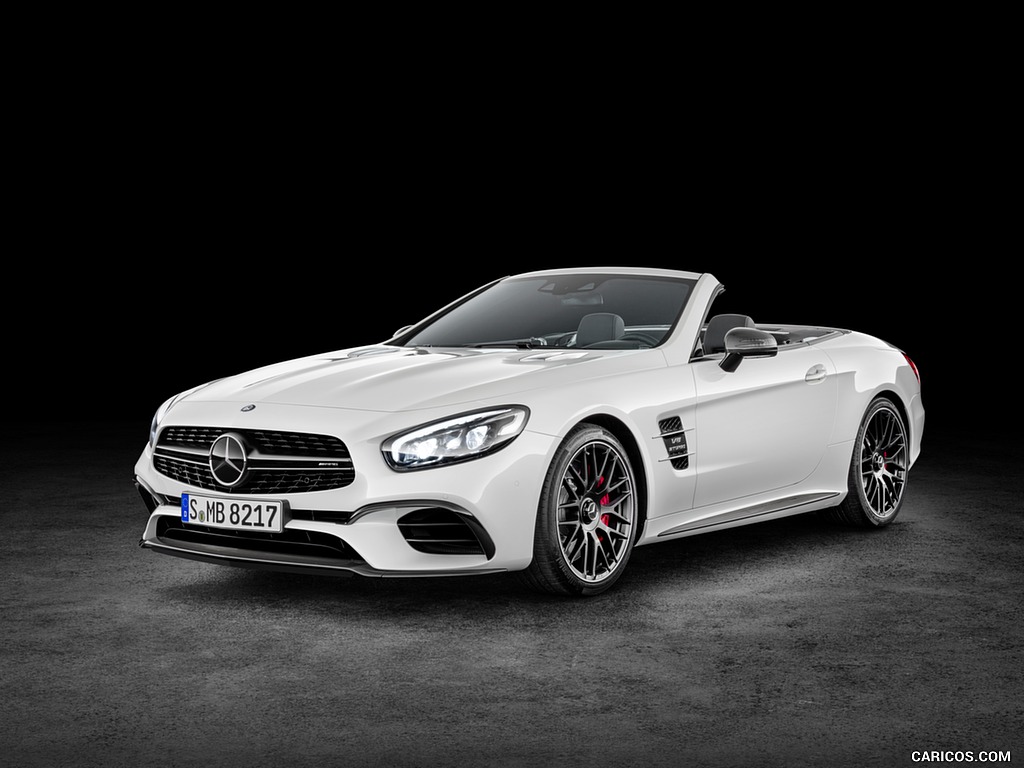 2017 Mercedes-AMG SL 63 (Color: Diamond White) - Front