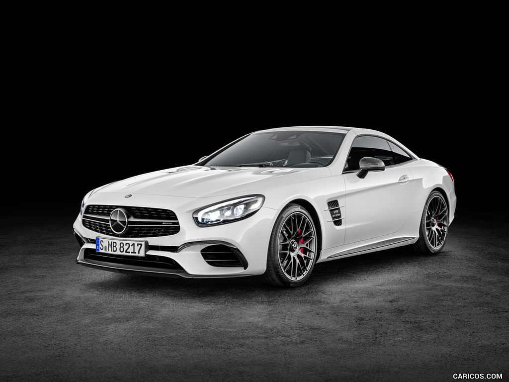 2017 Mercedes-AMG SL 63 (Color: Diamond White) - Front