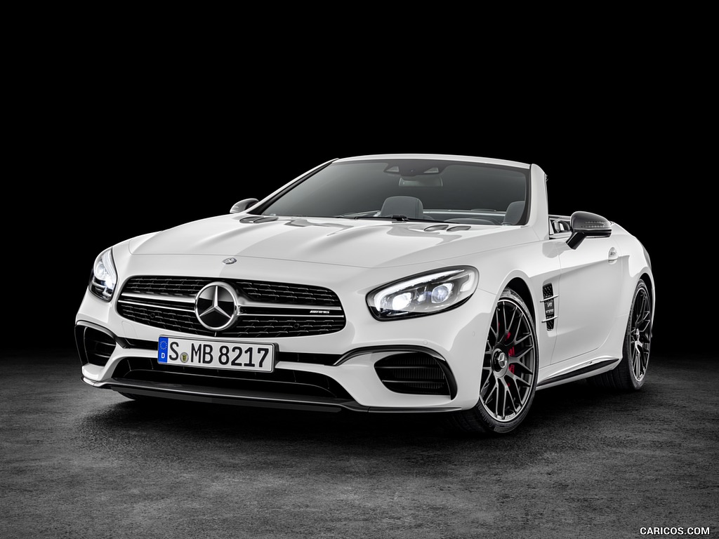 2017 Mercedes-AMG SL 63 (Color: Diamond White) - Front