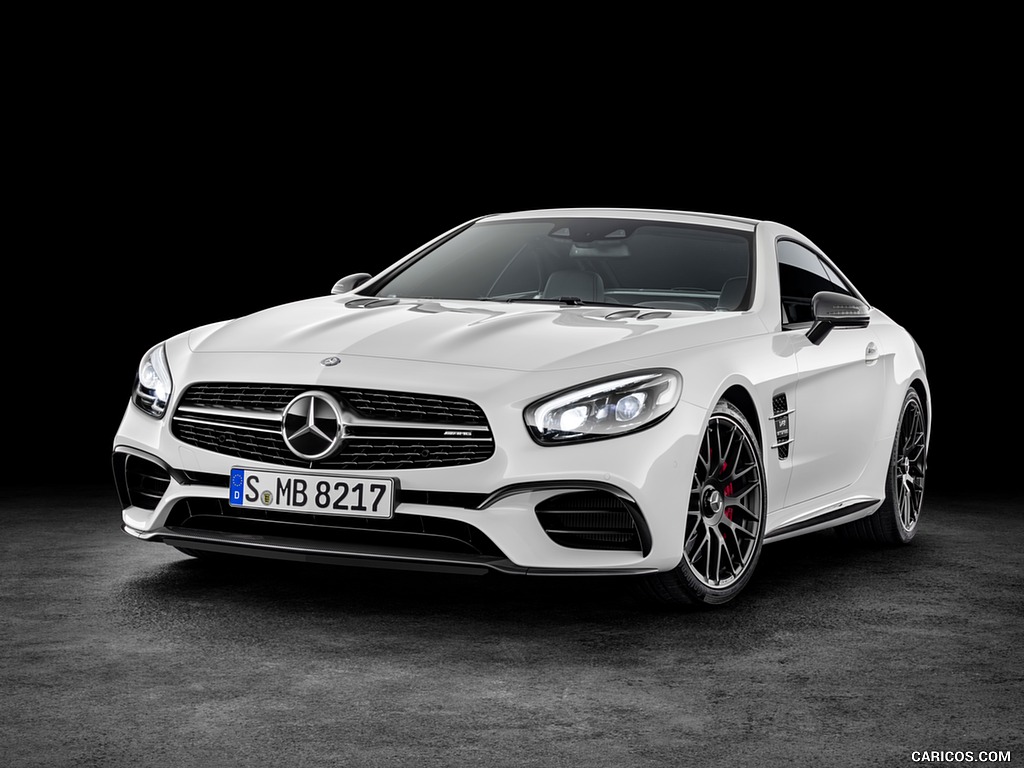 2017 Mercedes-AMG SL 63 (Color: Diamond White) - Front